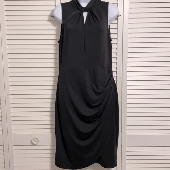 Lark & Ro Women's Sleeveless Twist Neck Dress!! - Picture 1 of 16